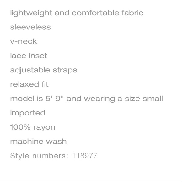 Maurices Brick Orange camisole with lace accents - Picture 4 of 4